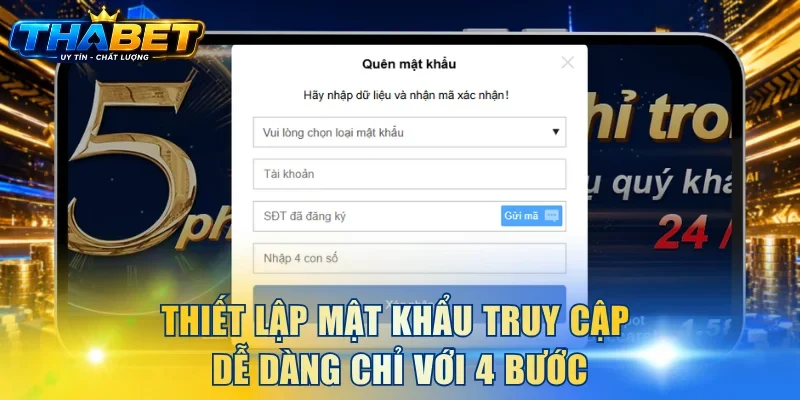 Thiết lập mật khẩu truy cập dễ dàng chỉ với 4 bước 